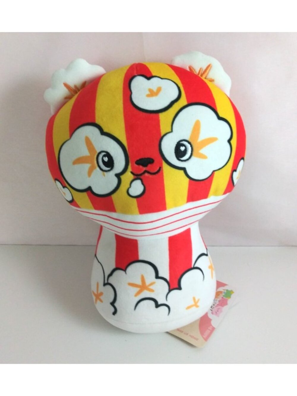 NWT Mewaii Pop Art Popcorn Plush Squishy Soft Cute 10" Plush